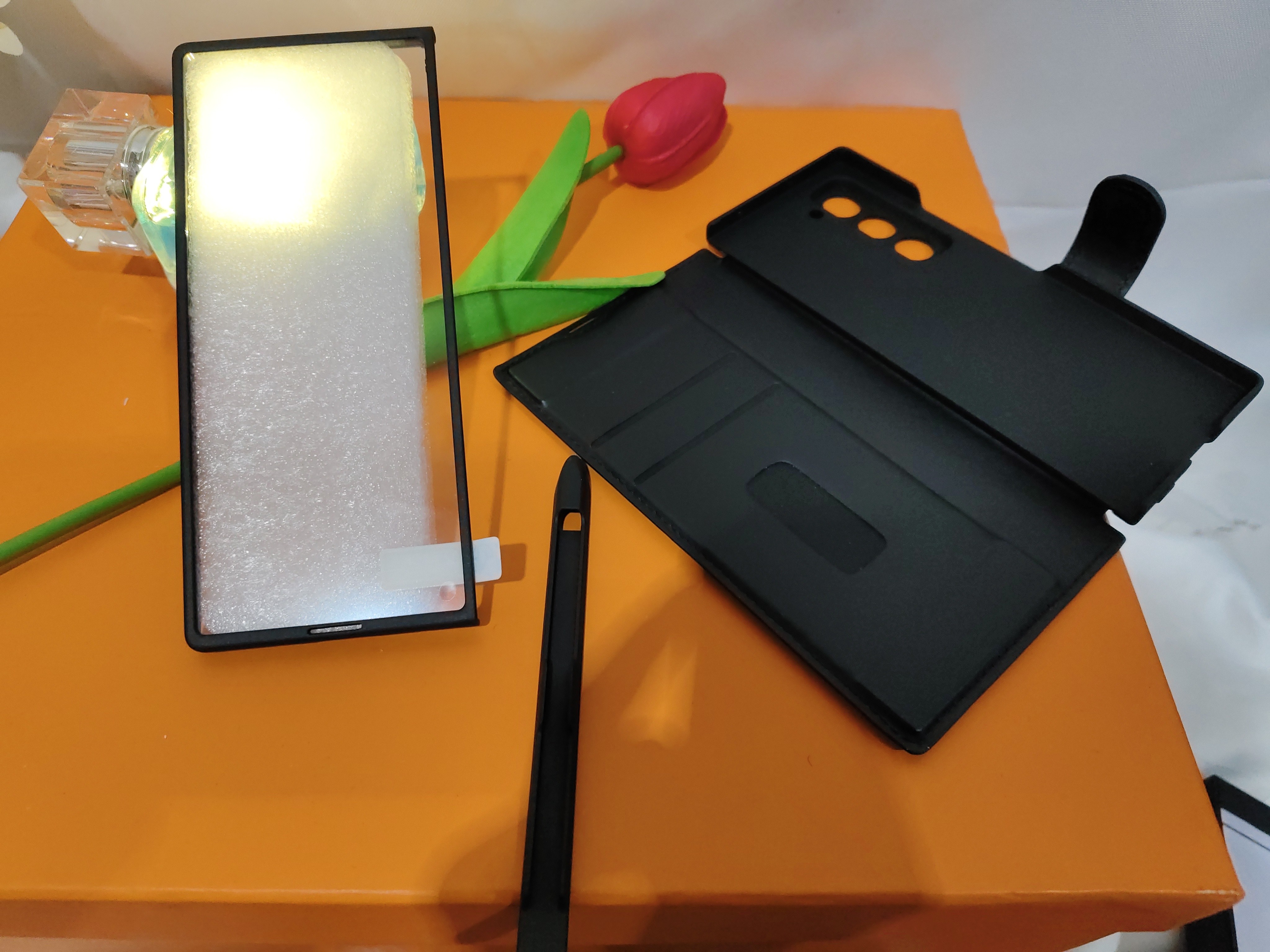 ZFold6 Folding Phone Case Flip Leather Case Phone Case