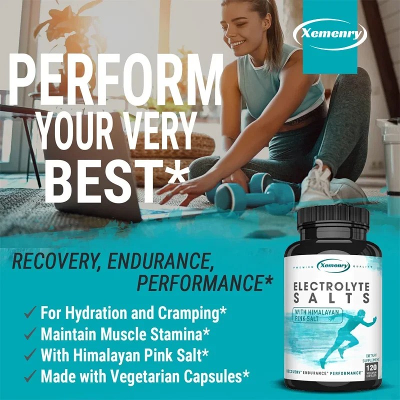 Electrolyte Capsules  Promote Muscle Movement and Energy Production
