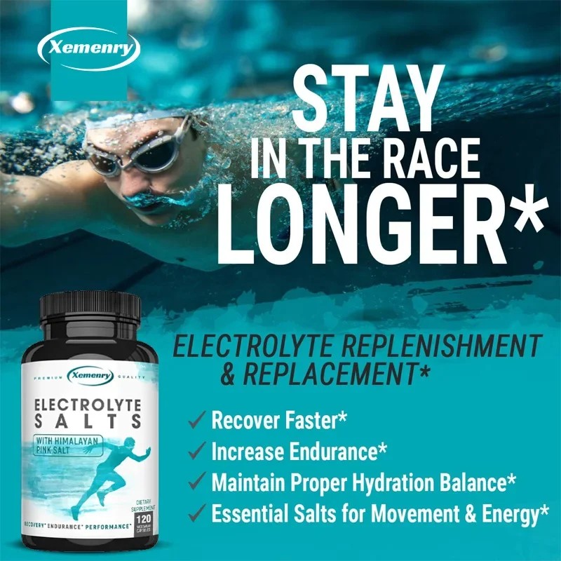 Electrolyte Capsules  Promote Muscle Movement and Energy Production