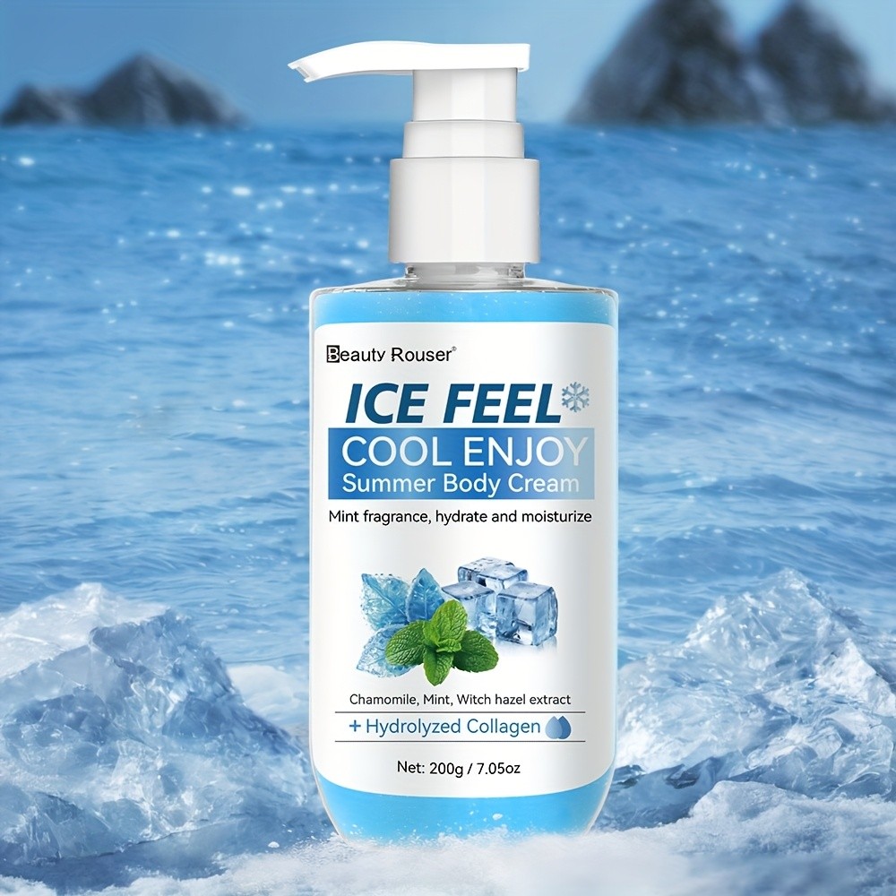 Beauty Rouser Cooling Summer Body Cream with Mint