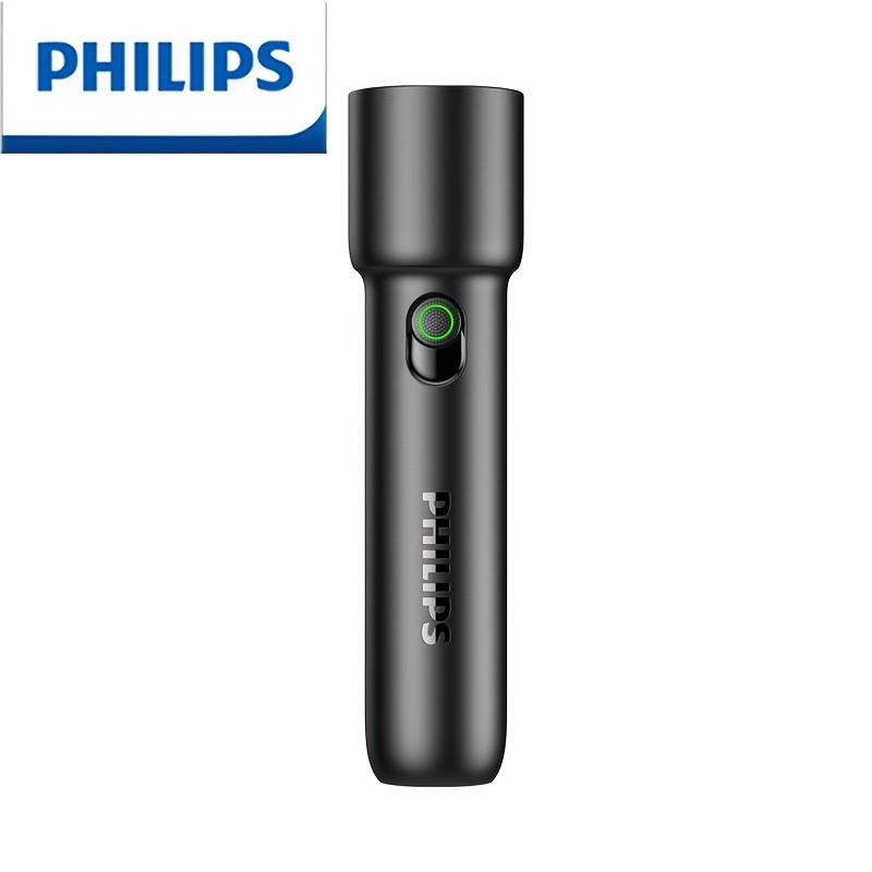 Philips 1235 Rechargeable Flashlight | High Brightness, Super Bright LED Flashlight