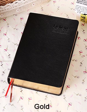 Large thick leather Phnom Penh notebook