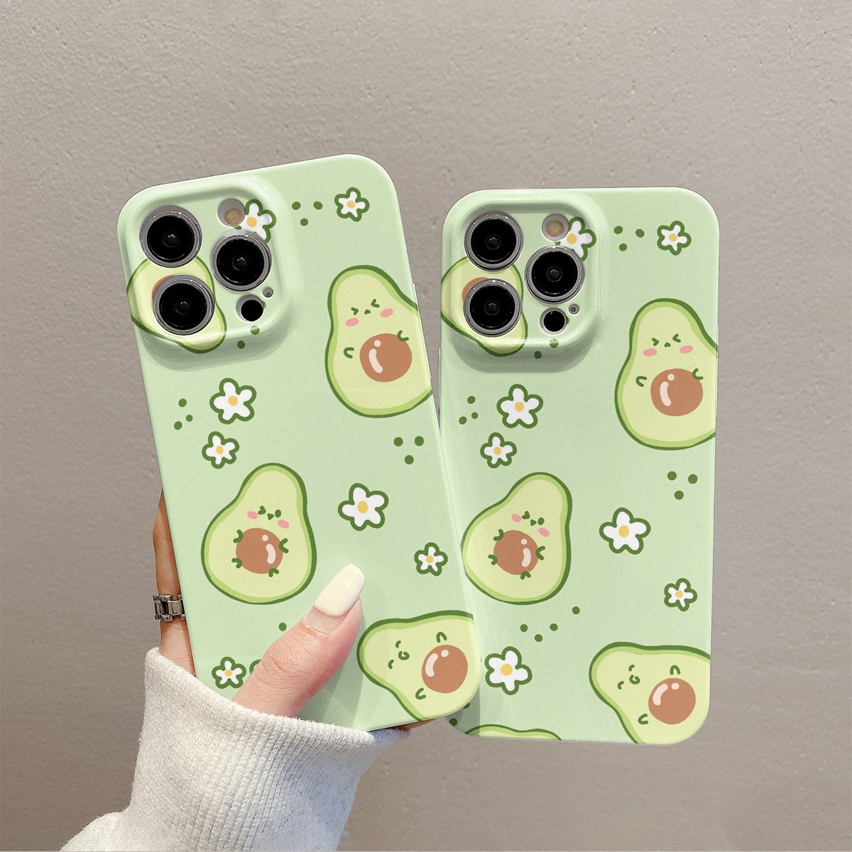 Avocado Film Shell Phone Case Mobile Phone Protective Cover
