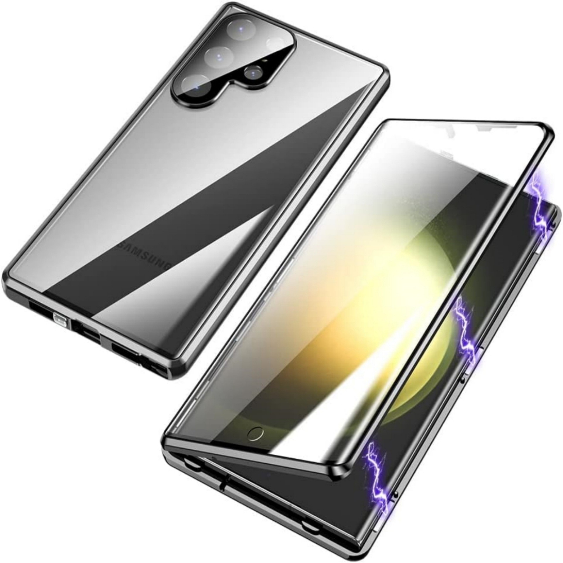 Magnetic King HD Metal Magnetic Buckle Phone Case