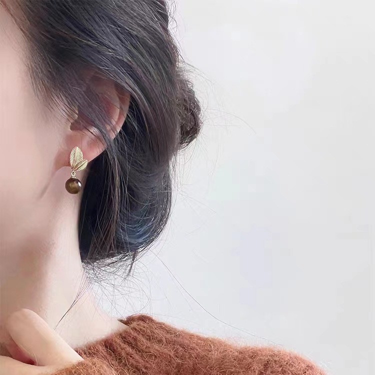 New 925 Silver Simple All-match Unique Earrings