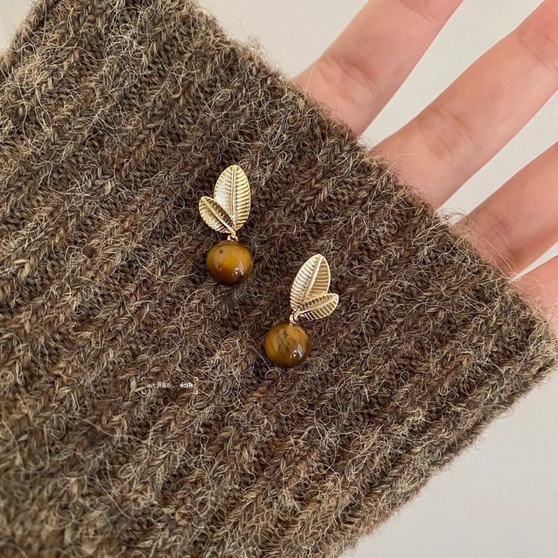 New 925 Silver Simple All-match Unique Earrings