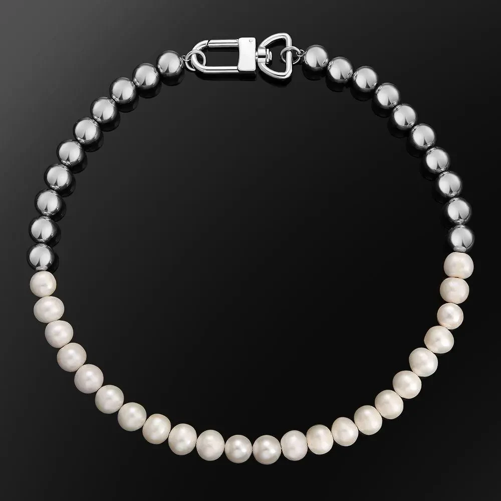 Elegant Starfish Pendant Necklace with Imitation Pearl  Fashionable Alloy Short Chain for Women and Girls, Versatile Charm Clavicle Jewelry, Ideal for Daily Wear and Valentine's Gift
