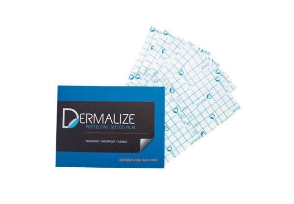 Dermalize Pro Protective Film Sheets  5pc (15cm x 10cm)  Sterile