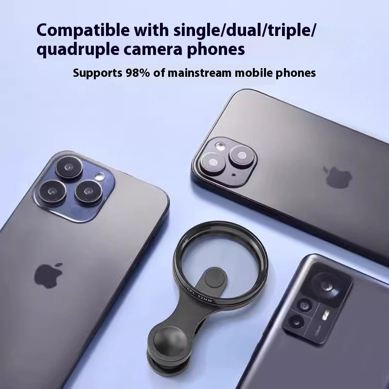 Mobile Phone Polarized Lens Special Photography Filter Photo HD Auxiliary Shooting