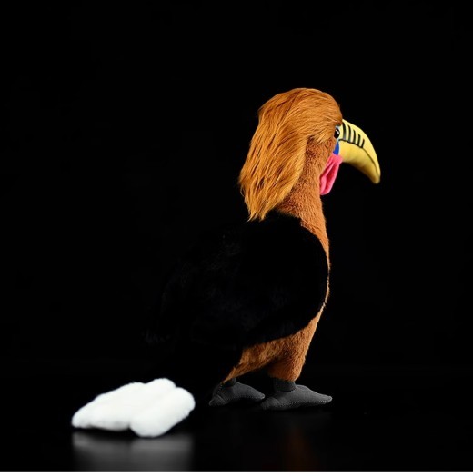 Brown-necked Hornbill Doll Without A Helmet
