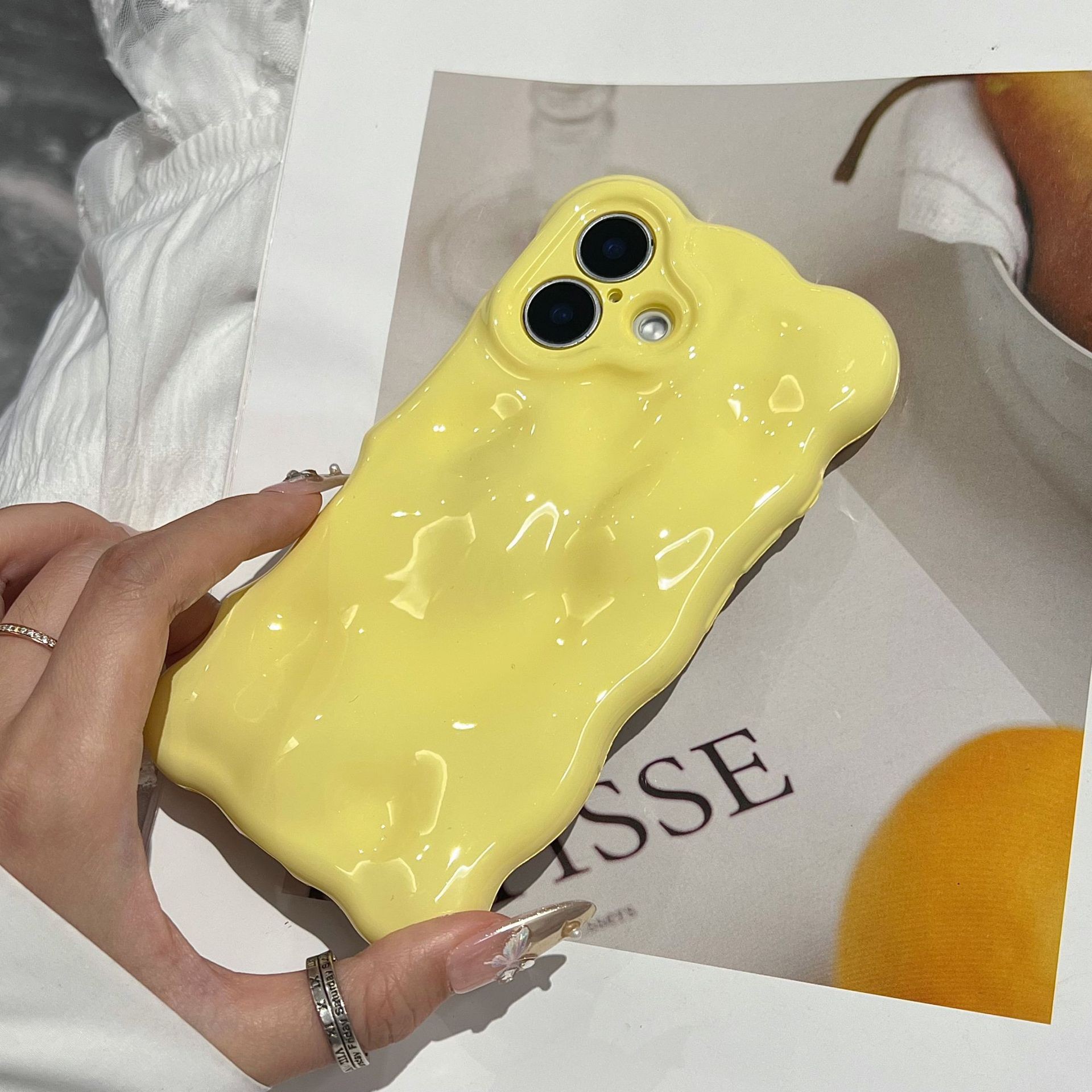 Creative And Versatile Macaron Solid Color Phone Case