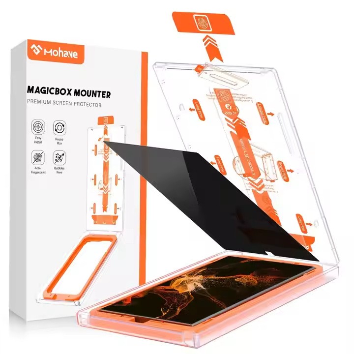 Applicable Dust-free Cabin Anti-peep Tempered Glass Film Dust-proof Anti-fall Film