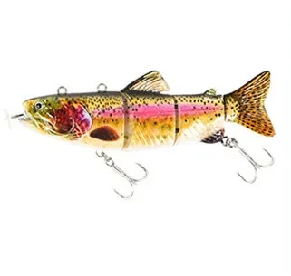 UFISH Electric Live Bait Robotic Fishing Lure 5.25"