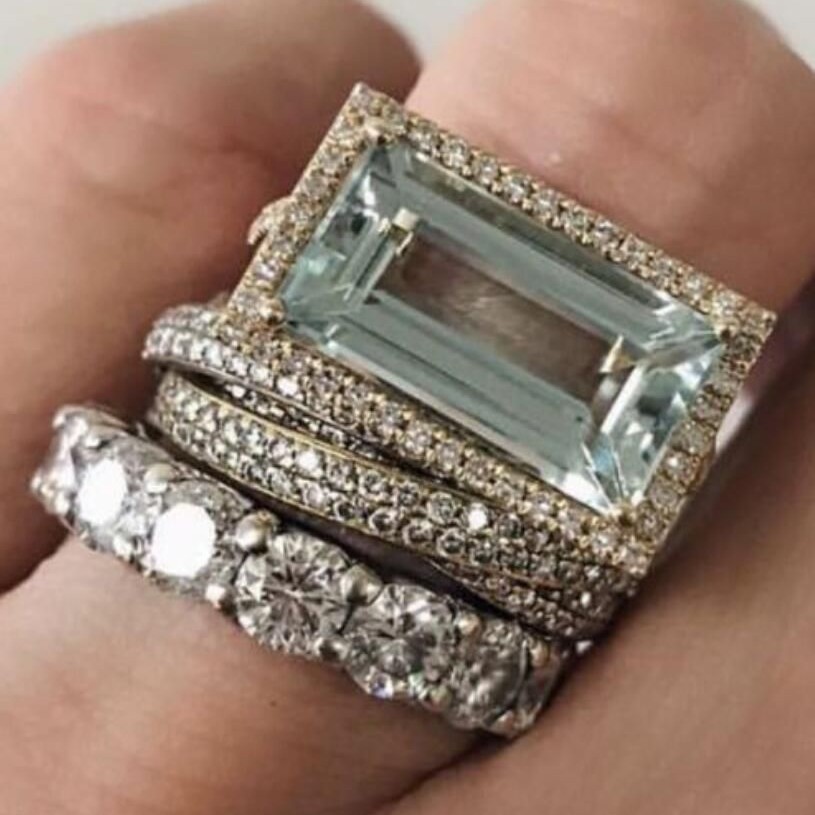 European And American High Sense Female Ring