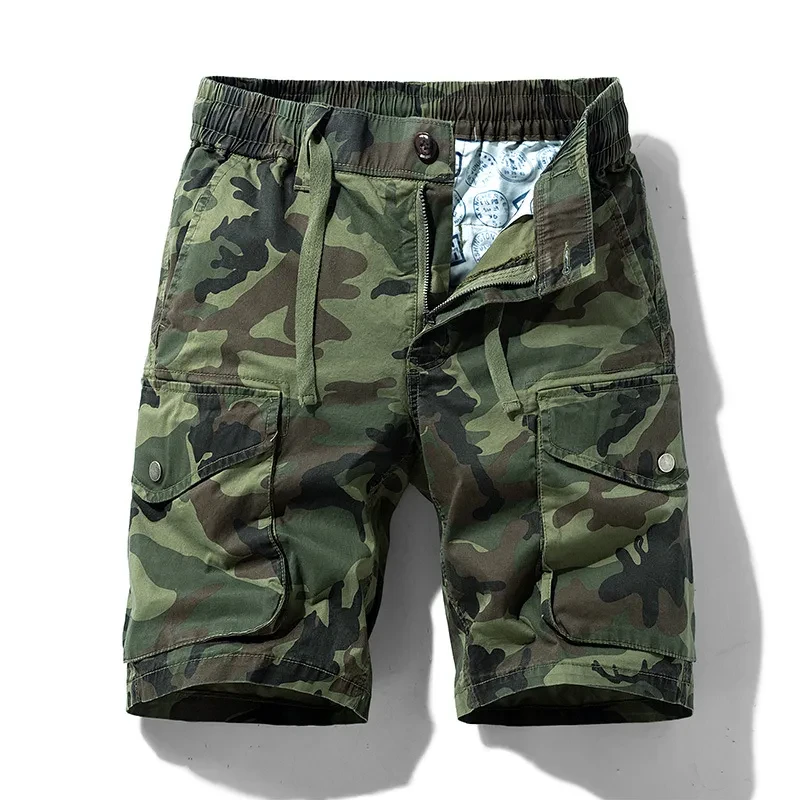 Camo Print Shorts for Men