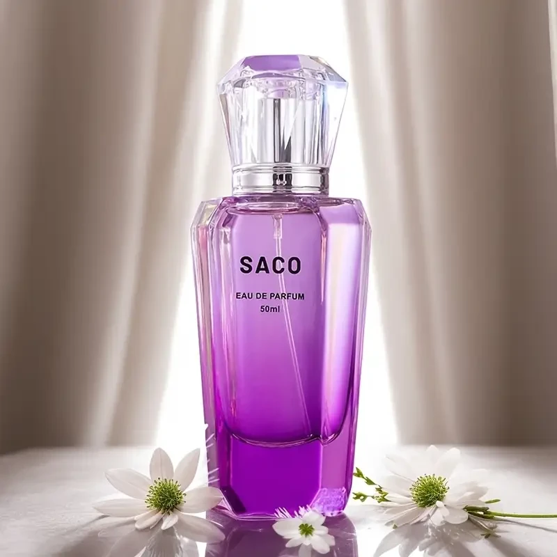 SACO Women Perfume Rose Fragrance Mens Favorite Scent, Floral Fruity Sweet Food Scent, Long-Lasting Fragrance, Perfect for Personal Use and Gifting