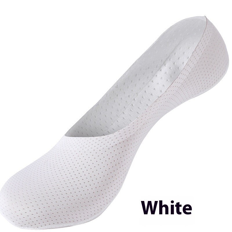 Ice Silk Breathable Invisible Boat Socks