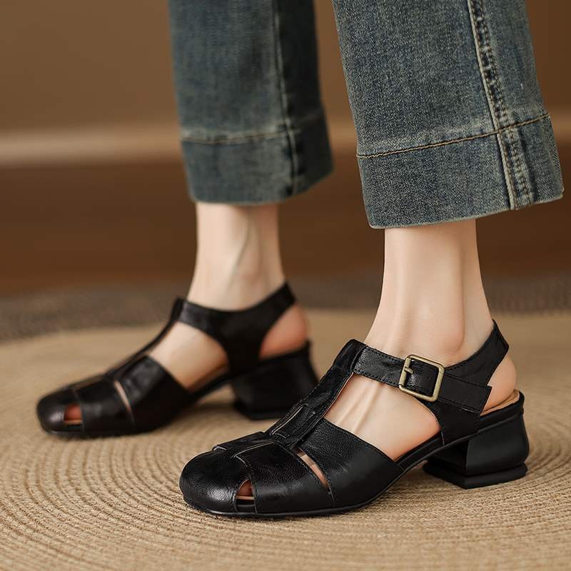 Super Comfortable Super Soft Sheepskin Roman Sandals