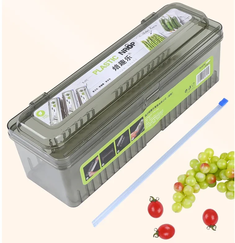 Food PE Large Roll Boxed Plastic Wrap Cutter