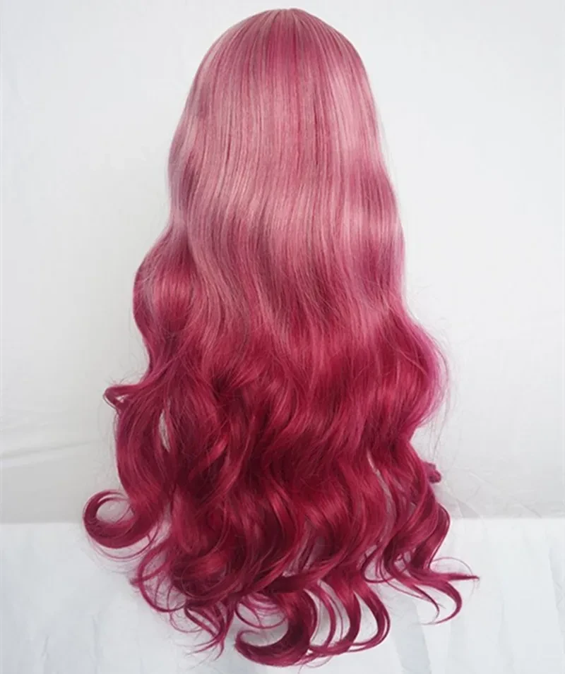Red Hair With Bangs