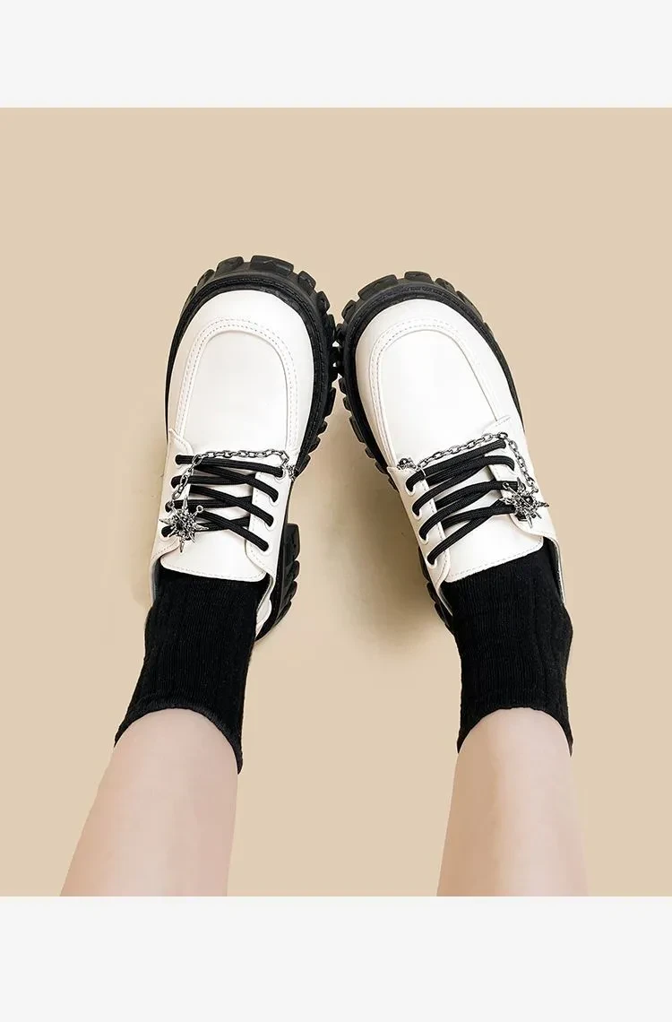 Fashion Personality Women's Jk Preppy Style Loafers