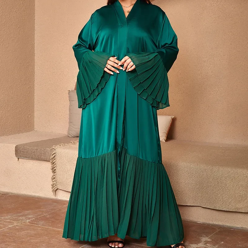 Plus Size Satin Gown