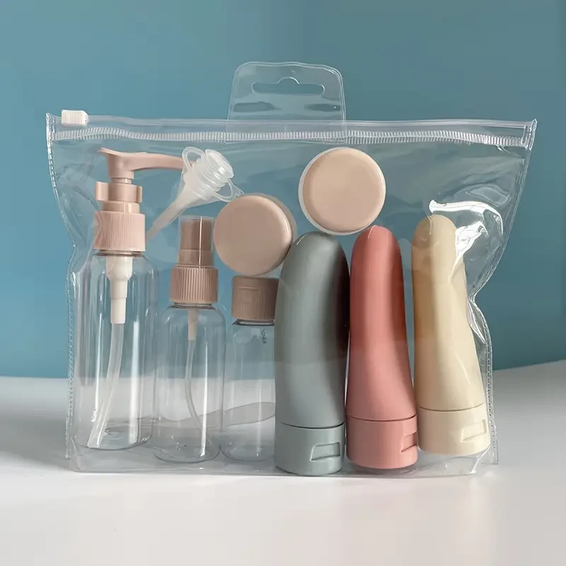Square Travel Bottles