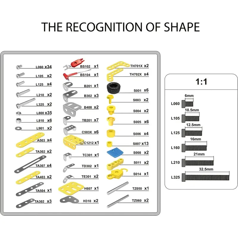 180pcs STEM Engineering Vehicle Kit