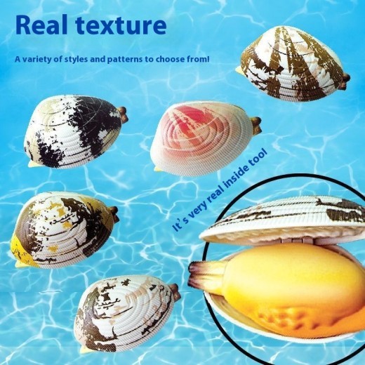 Simulation Clam Water Gun Trick Water Toy