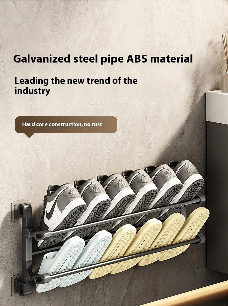 Wall Mounted Shoe Rack