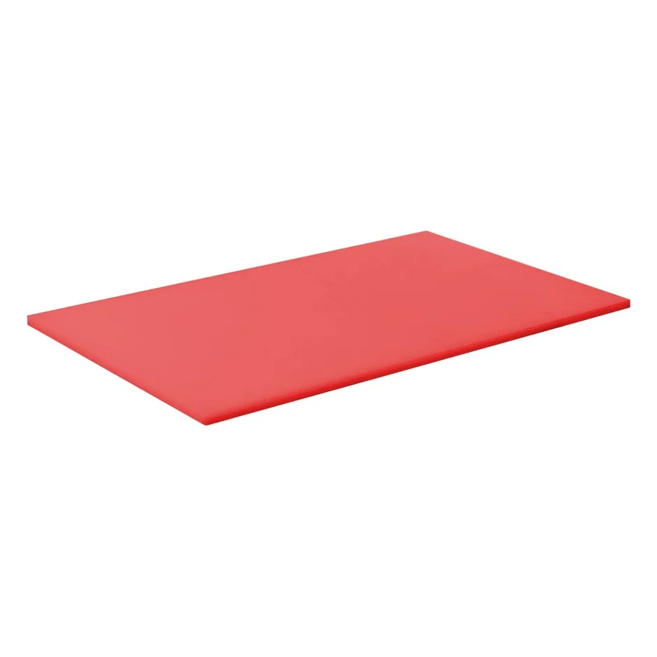 Plastic Cutting Board (Red) 48cmx33cmx2cm