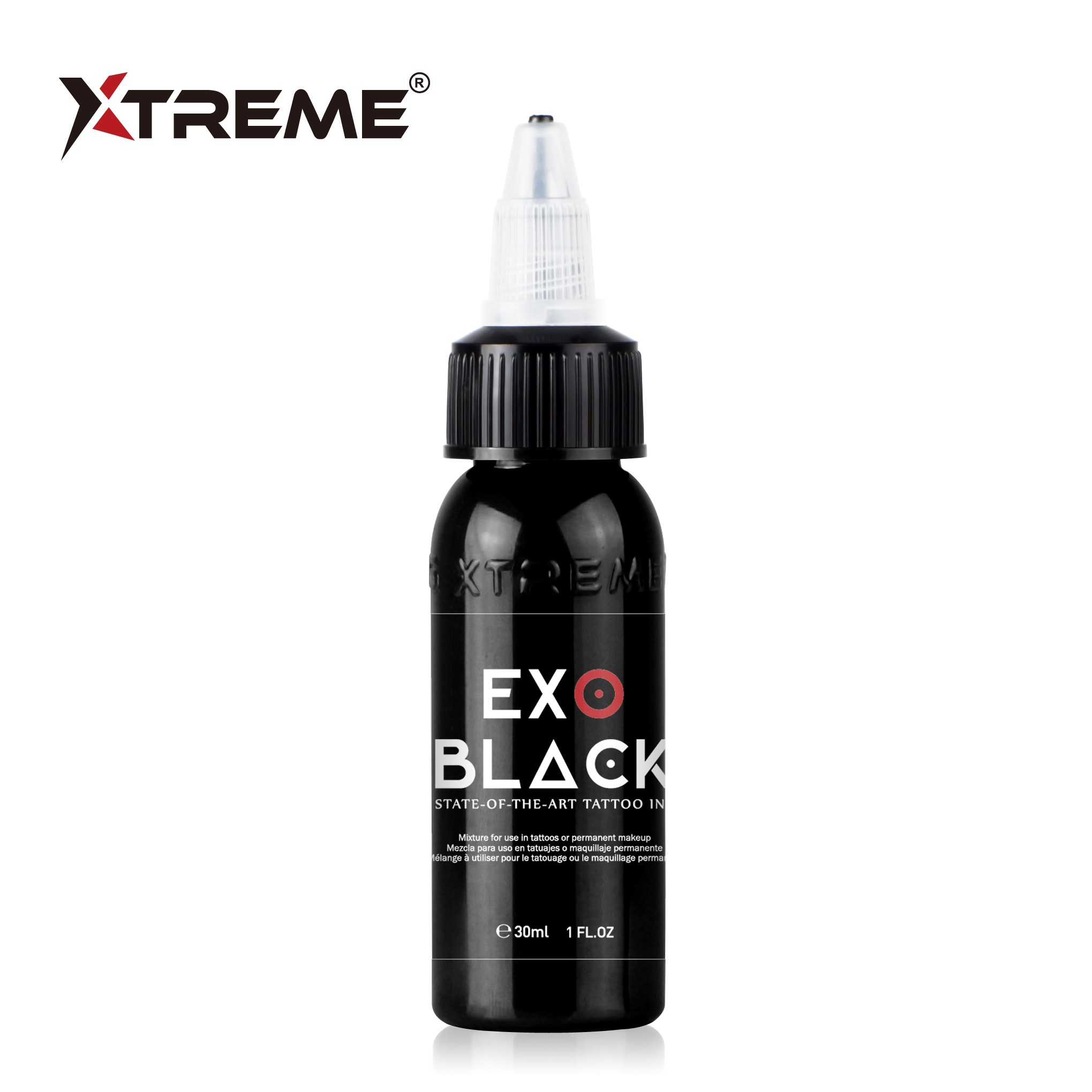 Exo Black (Darkest Black)  Xtreme Ink