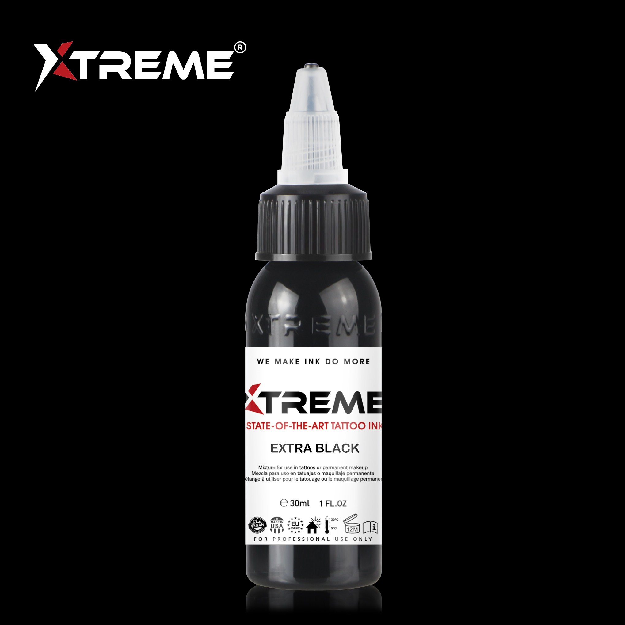 Extra Black  Xtreme Ink