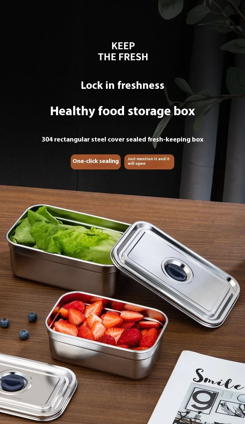 304 Stainless Steel Crispy Food Grade Lunch Box