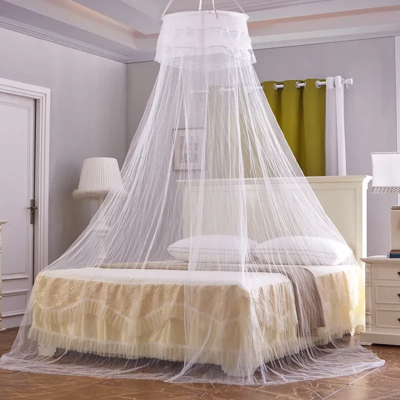 Anti-mosquito Heightened Round Ceiling Dome Mosquito Nets
