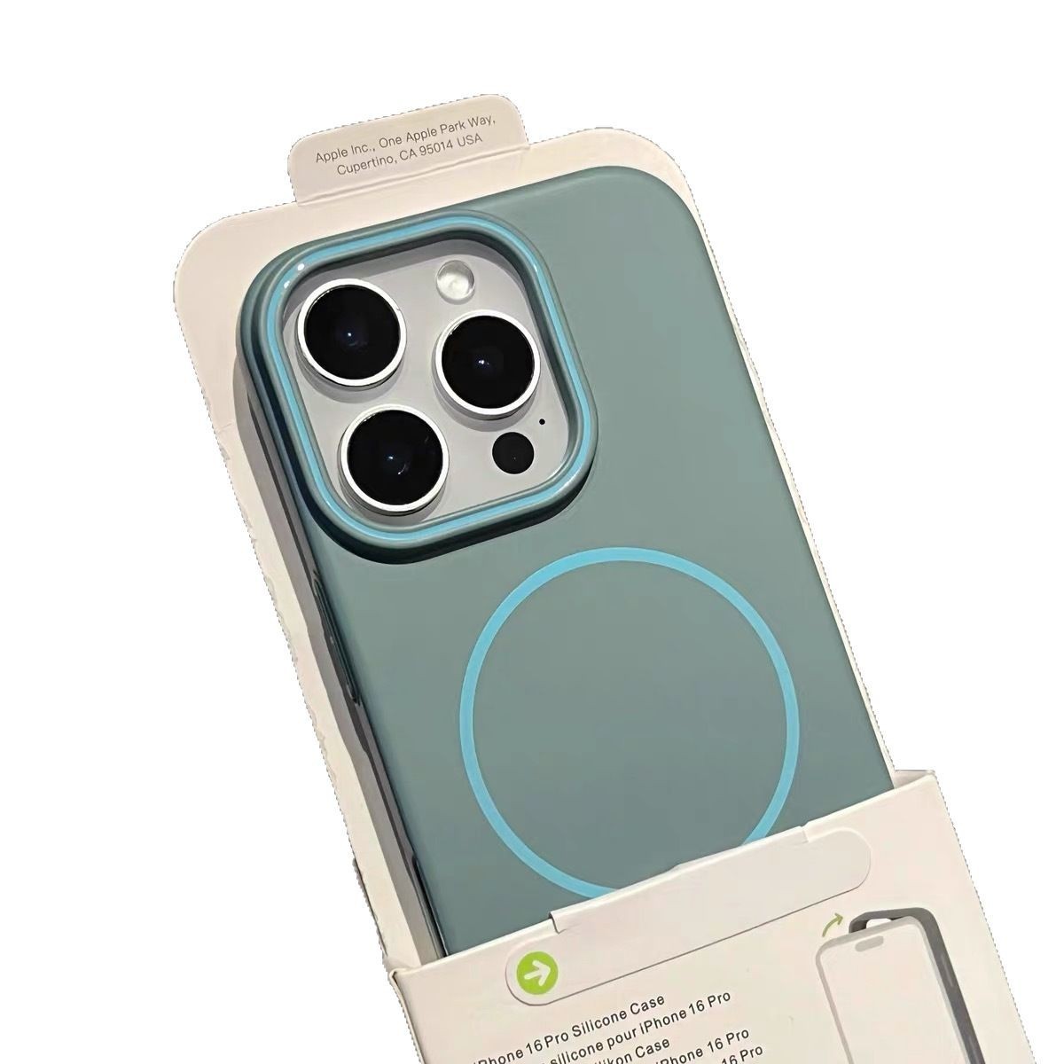 Fine Circle Magnetic Phone Case Frosted Hard Shell