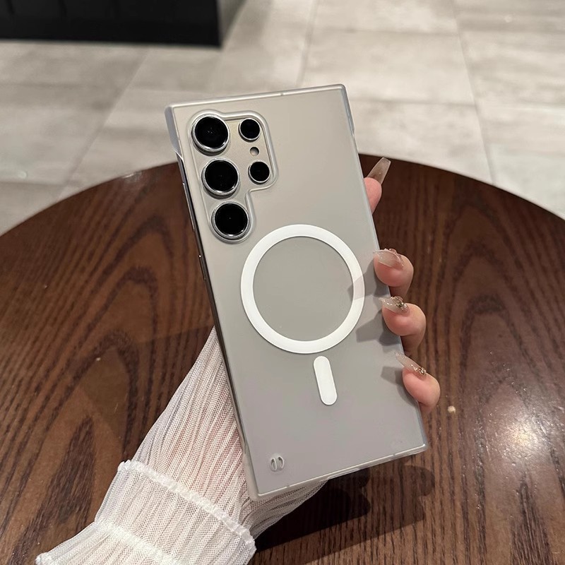 Frameless Ice Mist Magnetic Suction Ultra-thin Frosted Pc Apply Mechanically Phone Case