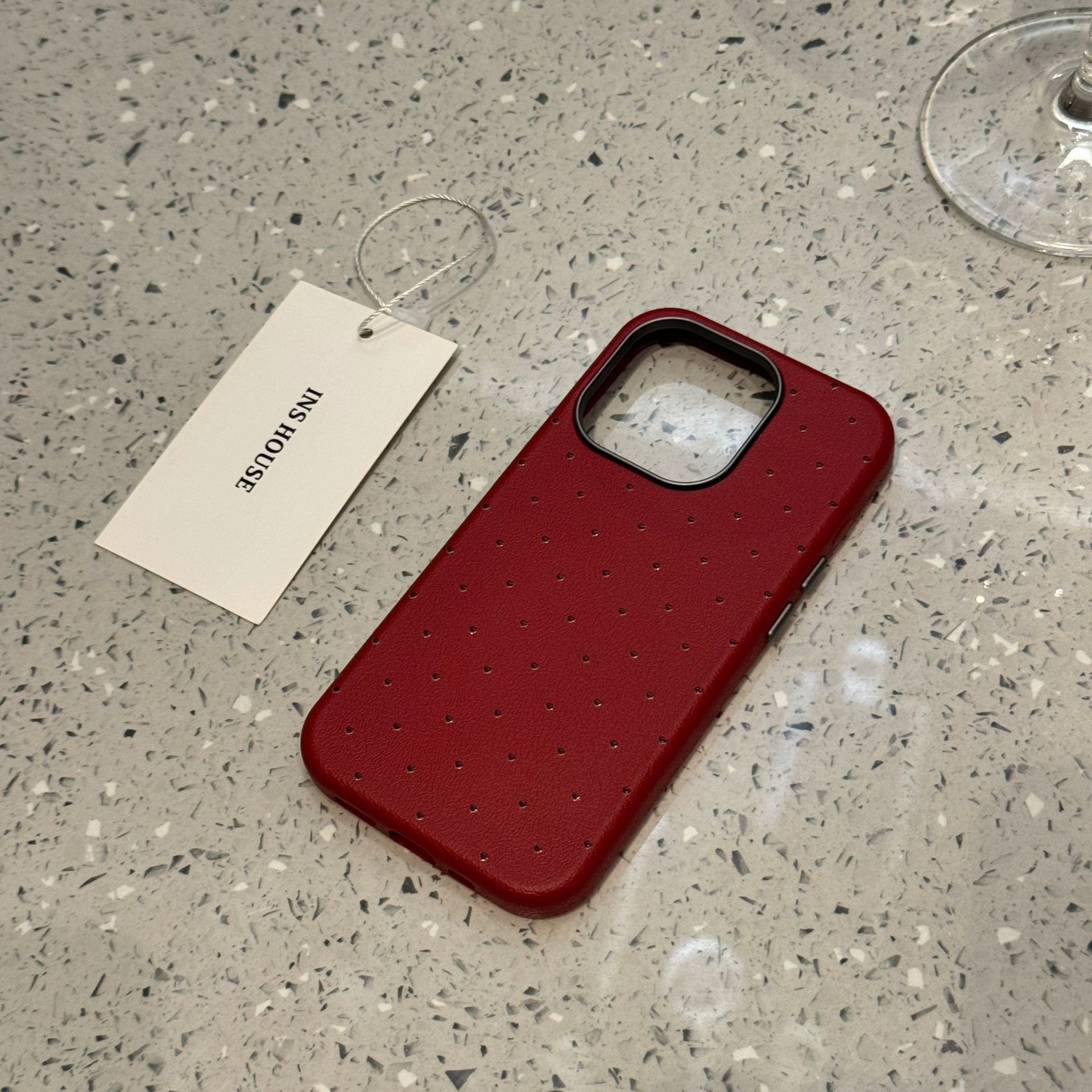 Love Three-dimensional Teddy Bear Suitable For Mobile Phone Case Leather