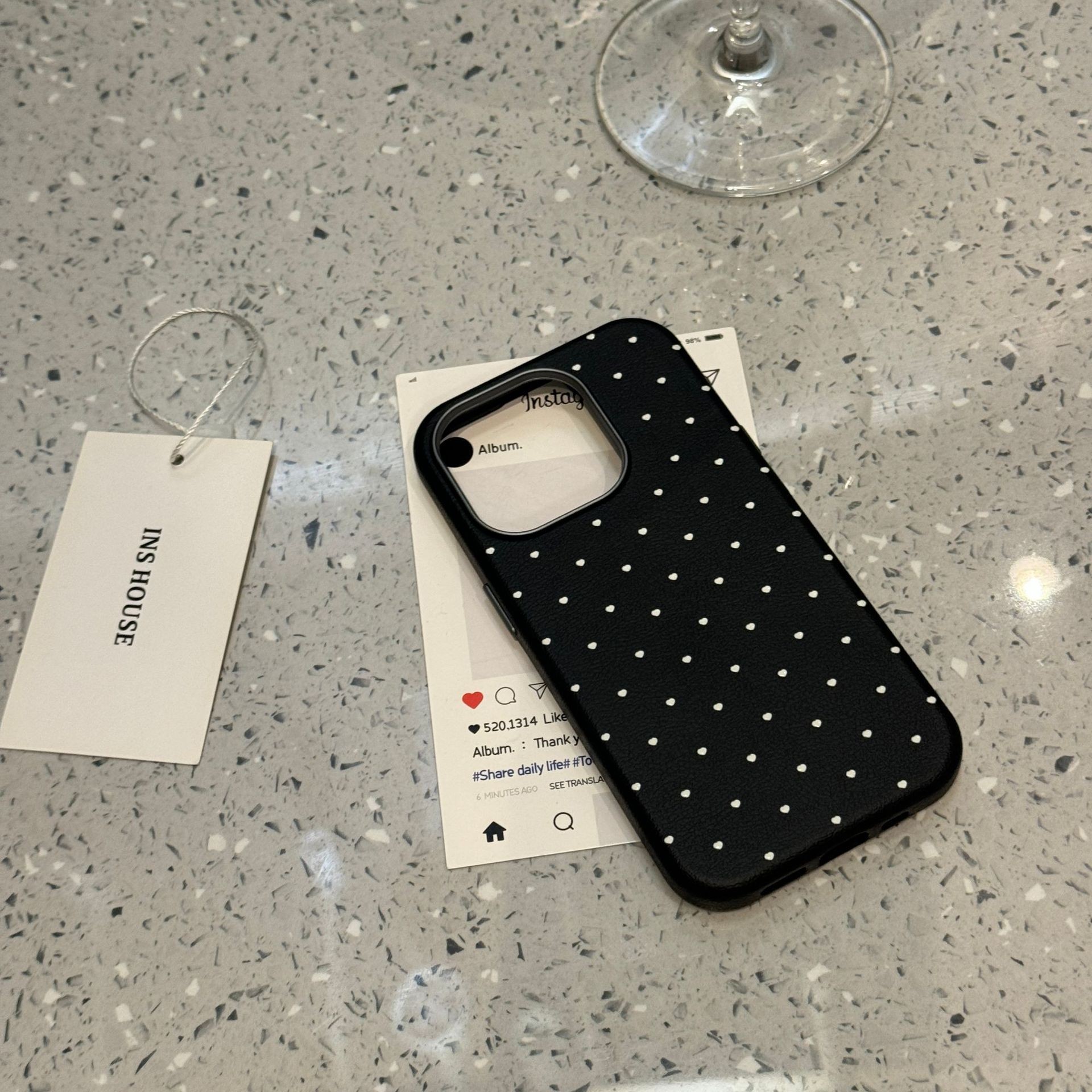 Love Three-dimensional Teddy Bear Suitable For Mobile Phone Case Leather