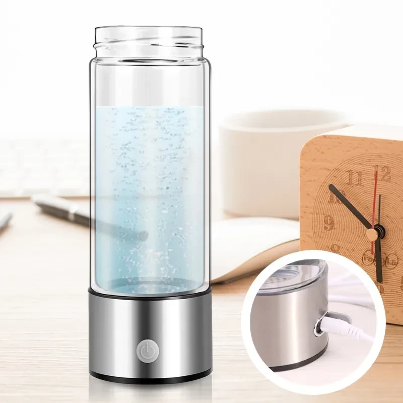 Rechargeable Quantum Hydrogen-rich Water Cup Hydrogen Water Cup Health Cup Glass Cup