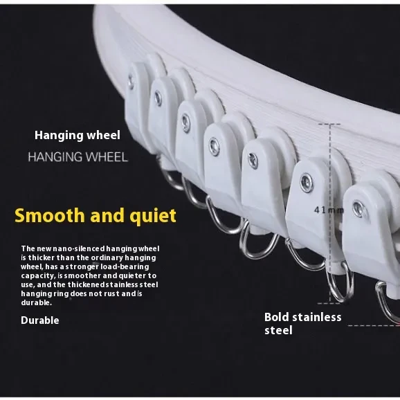 roof mounted curtain rail