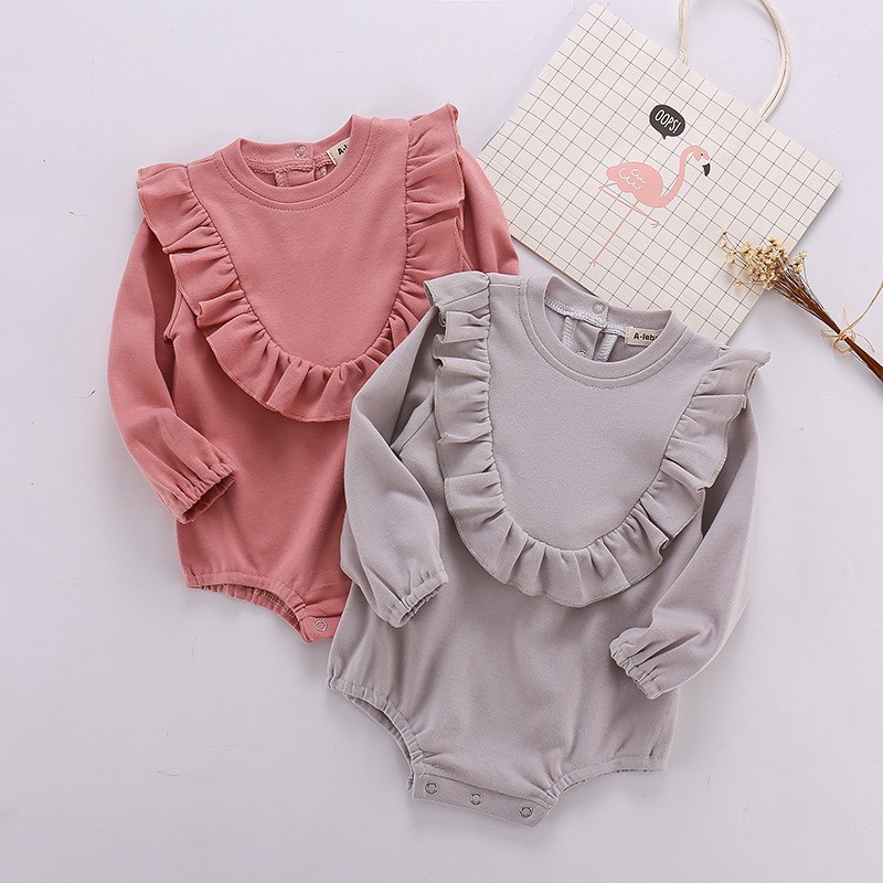 Baby Clothes Autumn Clothes 0-3 Years Old Going Out Jumpsuits