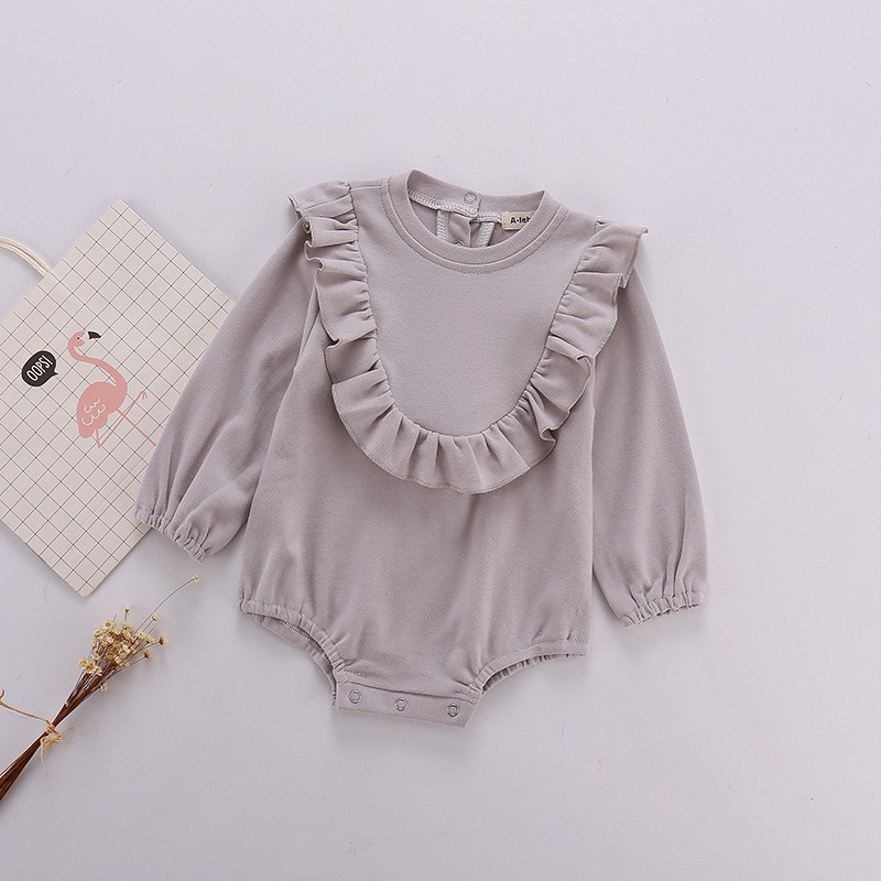 Baby Clothes Autumn Clothes 0-3 Years Old Going Out Jumpsuits