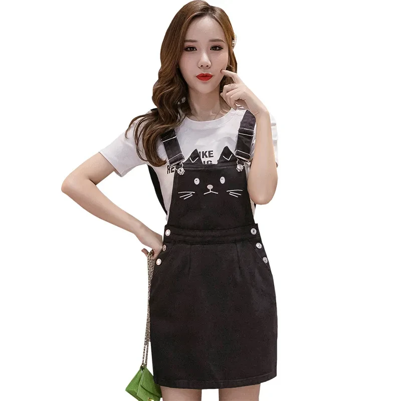 Denim Jumpsuit Dress