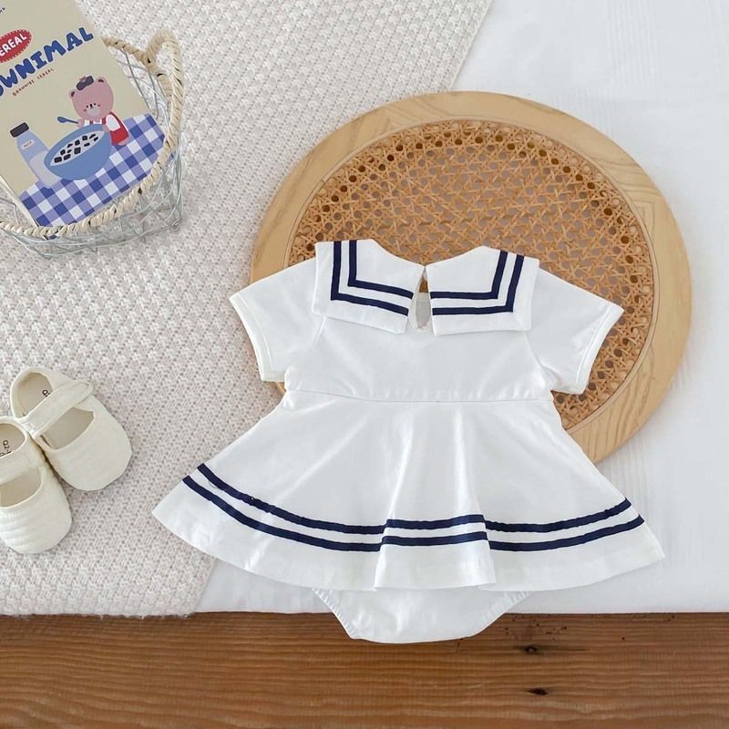 Clothes For Babies Thin Summer Clothing Small-month Baby Girl Jumpsuit