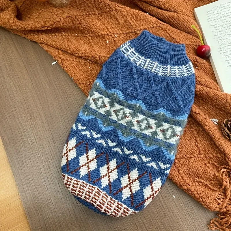 Cozy Pet Sweater for Autumn & Winter