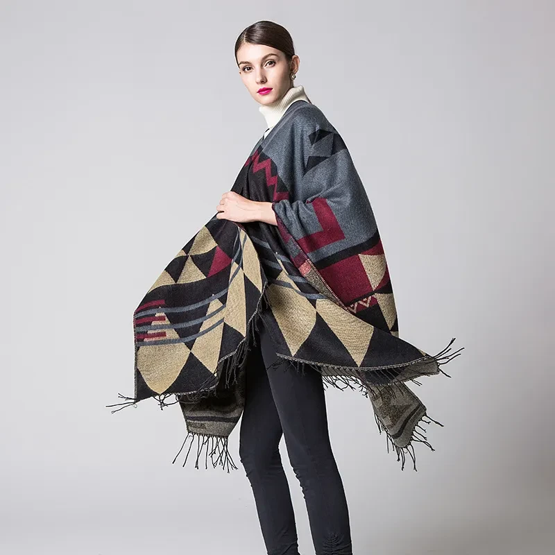 Travel Shawl with Pockets