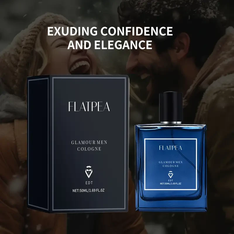 Men's Pheromone Long-Lasting Cologne with Woody Fragrance