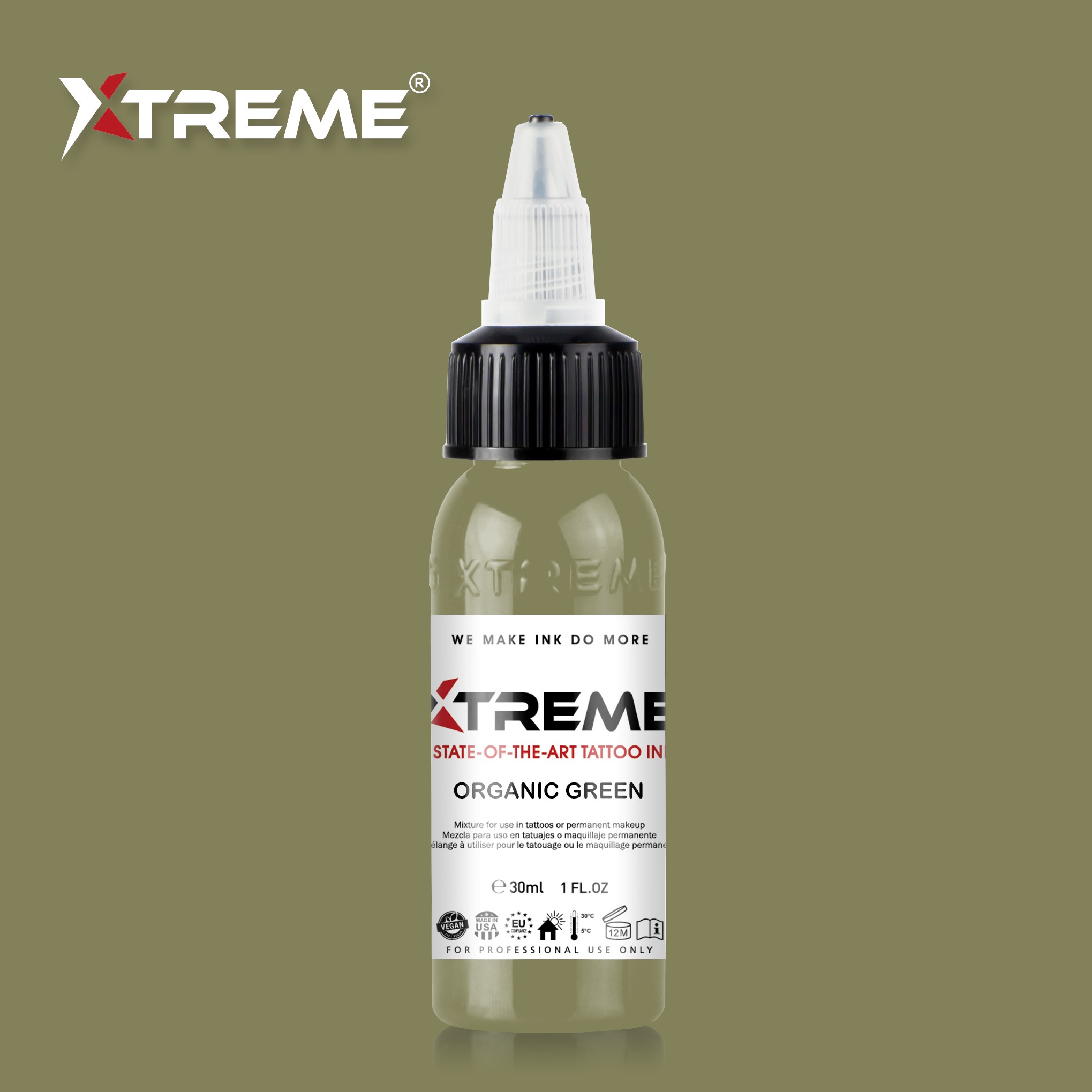 Organic Green  Xtreme Ink