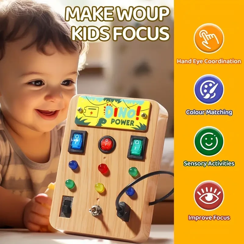 Dino Power Busy Board Toy